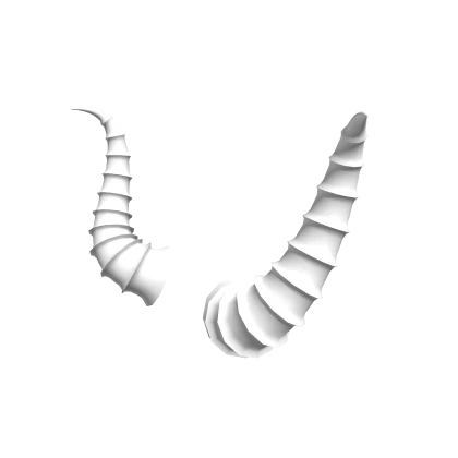 White Tall Horns