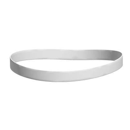 ♡ simple fitted white choker (3.0)