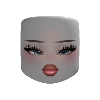 Cute and Trendy Preppy Makeup Face (Customizable)