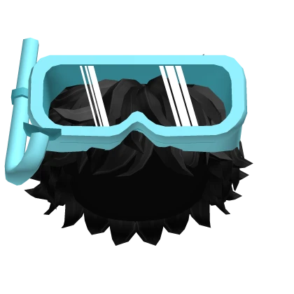 💯 Curly Boy Summer Hair (Black)