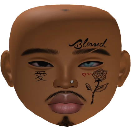 BOY MESH MAKEUP MALE BOY FACE