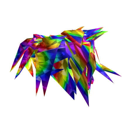 Very Rainbow Glitch Hair 