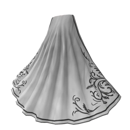 White vampire lord cape
