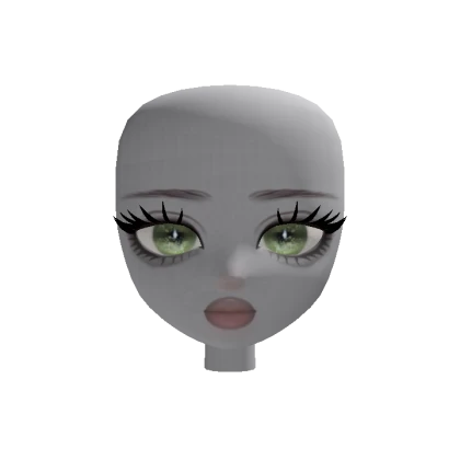 Glassy Doll Head