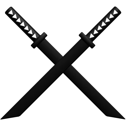 Black Swords Katana Ninja Swordpack