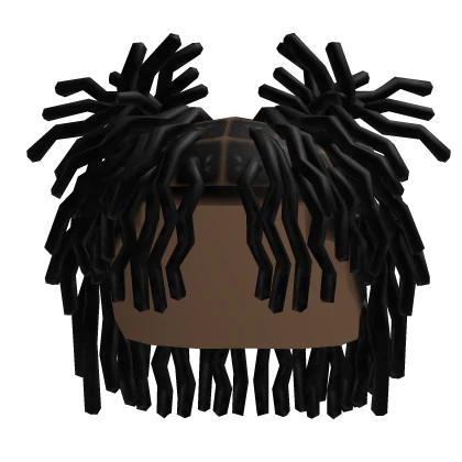 Black 2-Tied Rockstar Dreads