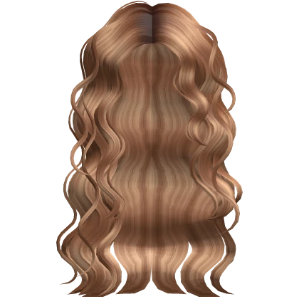 Curly Messy SuperStar Caramel Hair