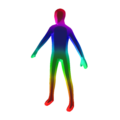 Rainbow Full Avatar Outline Aura