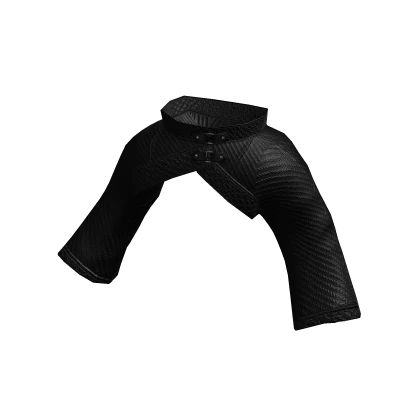 gothic shrug warmer turtle neck black