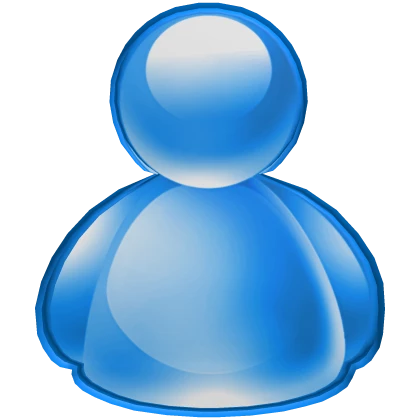 Blue Frutiger Aero Pin