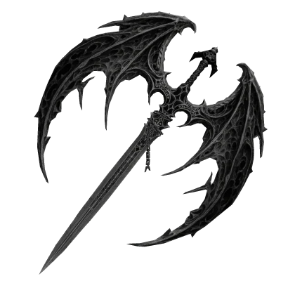 Winged Gothic Demon Sword