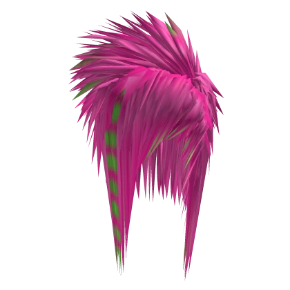 Scenemo Messy Spikes (Pink/Green)