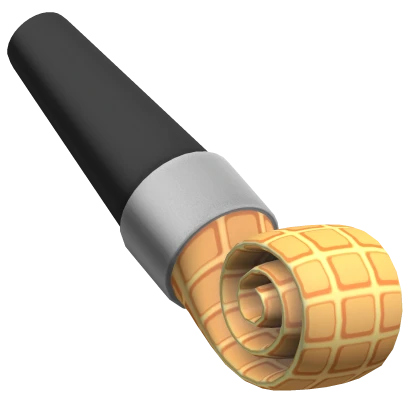 New Years Waffle Whistle