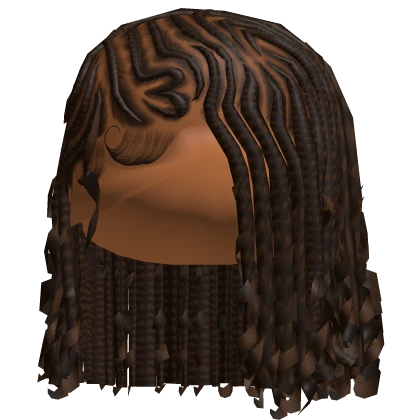 ☆ | Brown Fulani Braids Bob