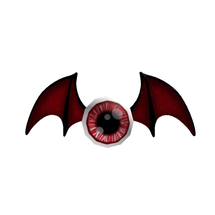 Red Bat Eye Bow