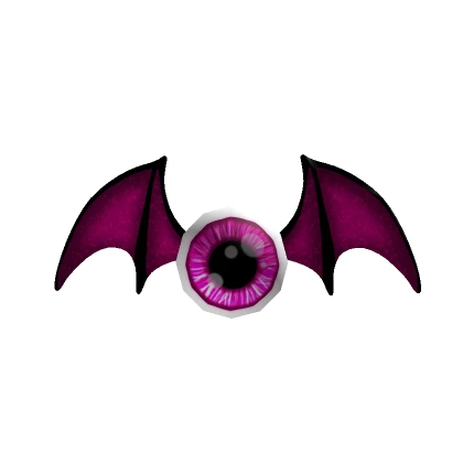 Pink Bat Eye Bow