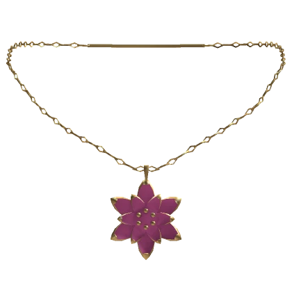 3.0 Pink Lotus Necklace