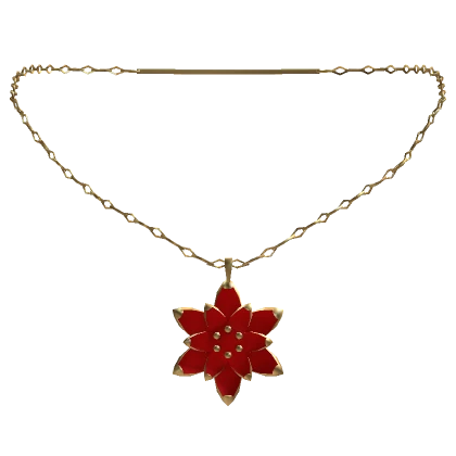 3.0 Red Lotus Necklace