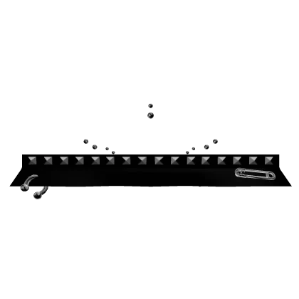 black emo gothic skirt with grunge piercings 