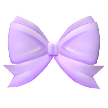 Giant Preppy Hair Bow Purple