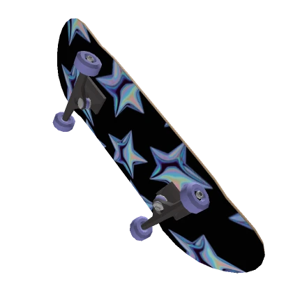 Skateboard Y2K Purple Stars [1.0]