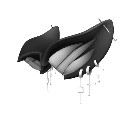 Stardust Cute Ears Black/White With Piercings
