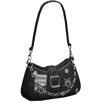 Black Leather Shoulder Bag 3.0