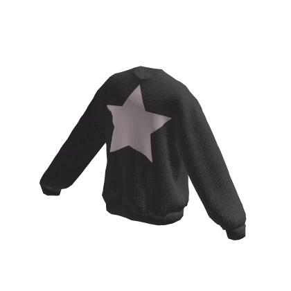 ☆ Lilac Star Y2k Sweater