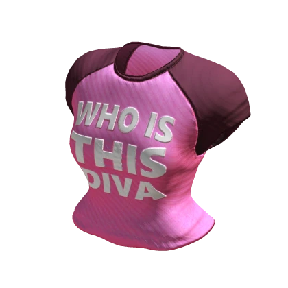 Diva Crop-Tee | Pink