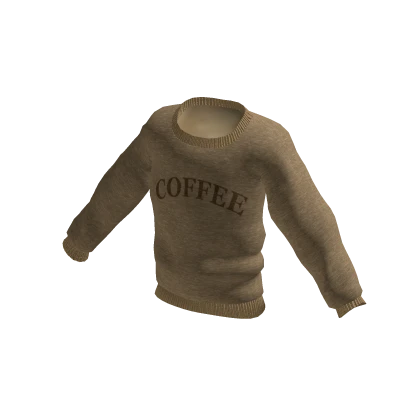 Coffee Graphic Sweater