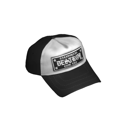 Destroy Trucker Cap