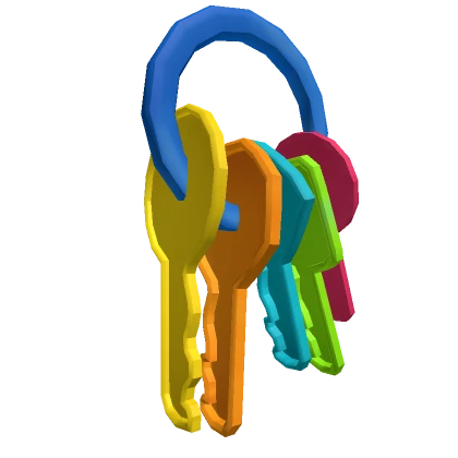 Colorful Toy Keys