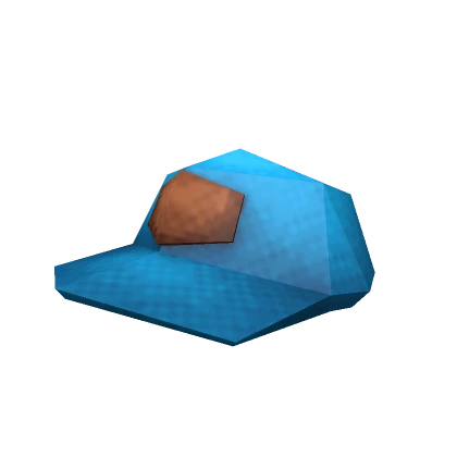 Low Poly Cap (Blue)