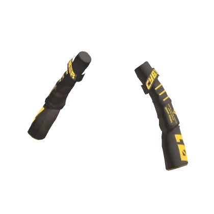 CYBERpunk Arm Warmers Yellow