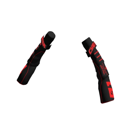 CYBERpunk Arm Warmers Red