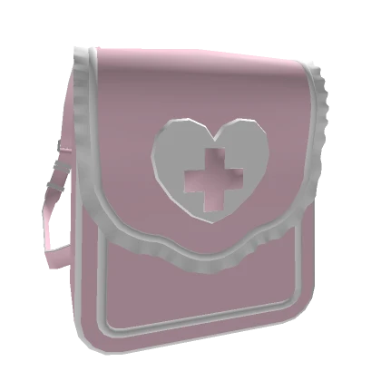 Cute Pink And White Nurse Backpack