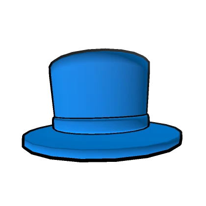 Extremely Blue Top Hat