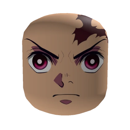 Tanjiro Demon slayer Face