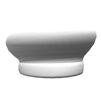 Flattened Chef Hat