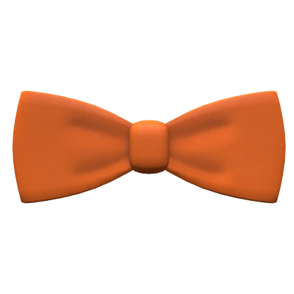 Orange Bow Tie