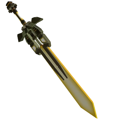 Gold Cyber Sword