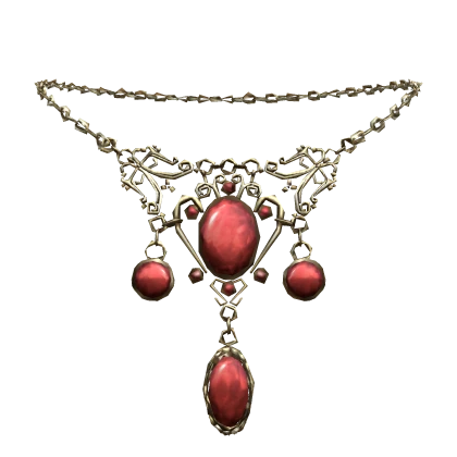 Gold Victorian Ruby Necklace (3.0)