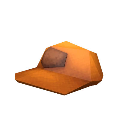 Low Poly Cap (Orange)