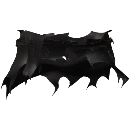 Ripped Black Waist Cloth