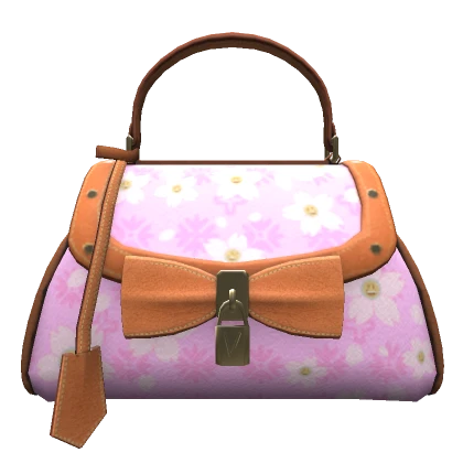 🌸 2000’s Cherry Blossom Messenger Bag