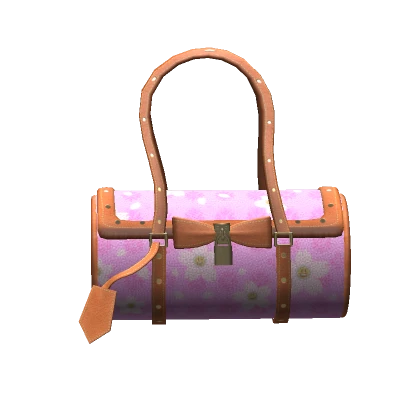 🌸 Y2K Cherry Blossom Barrel Bag