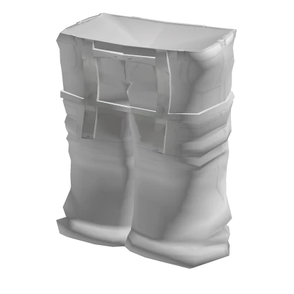 Maybelline NY Y2K White Cargo Jeans