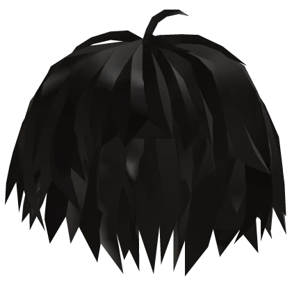 Messy Boy Hair in Deep Brown