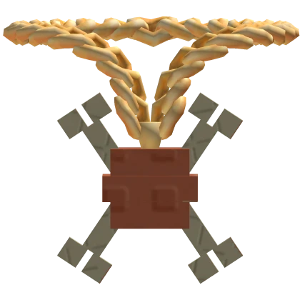 Bone Blossom Chain Bling [Grow A Garden]