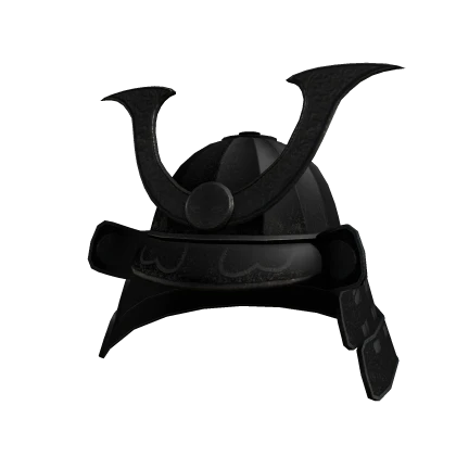 Black Samurai Helmet